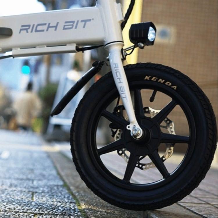 【沖縄本島限定】RICH BIT 折りたたみ電動アシスト自転車 ブラック 沖縄本島限定】RICH BIT 折りたたみ電動アシスト自転車 ブラック