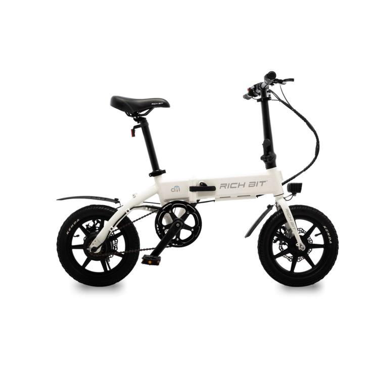 電動アシスト自転車 シティタイプ ホワイト 電動アシスト自転車] RICHBIT CITY ASSIST(スノーホワイト)｜折り畳み