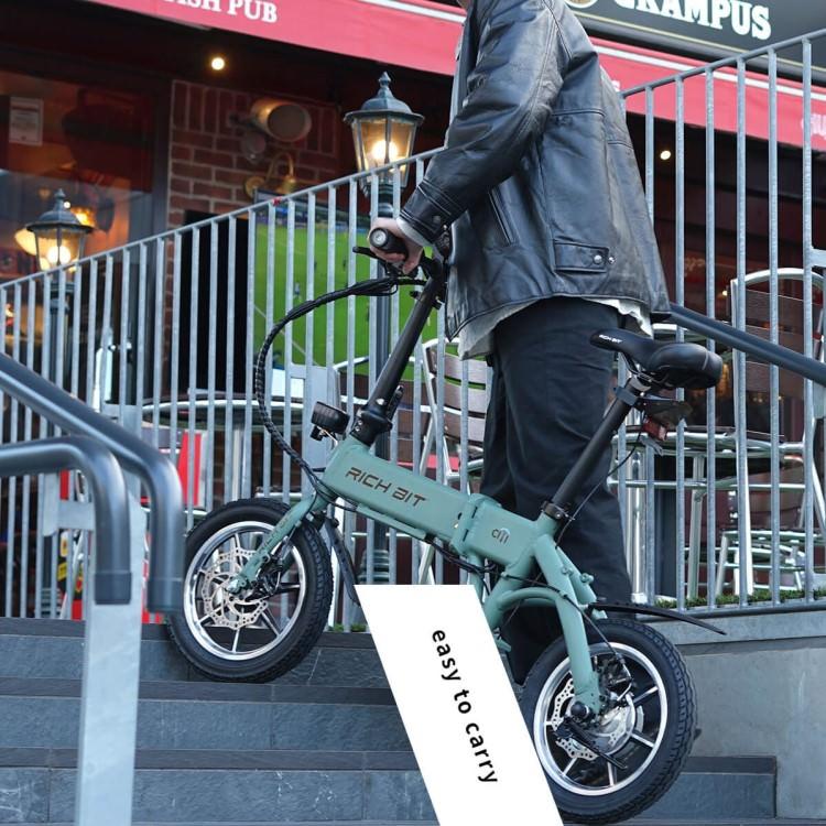 RICH BIT city 特定小型原付 ゴールデンオリーブ 電動バイク RICHBIT CITY ゴールデンオリーブ 特定小型原動機付