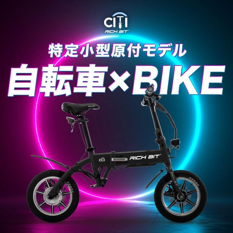 RICHBIT CITY レンジャーグリーン　オプション付　備品 特定小型原付モデル] 電動バイク RICHBIT CITY(レンジャー