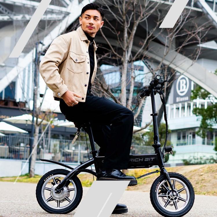 電動バイク！特定原付！ハイパワー48v ヘルメット不要！引き取り限定！ 特定小型原付モデル] 電動バイク RICHBIT CITY(レンジャーグリーン