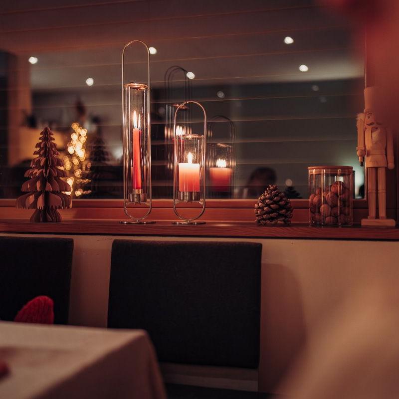 HOEFATS(ホーファッツ) h00271 OVAL CANDLE 55 キャンドルホルダー(シルバー／ブラック)｜ドイツ製 オーバル 本体 ドイツ_11