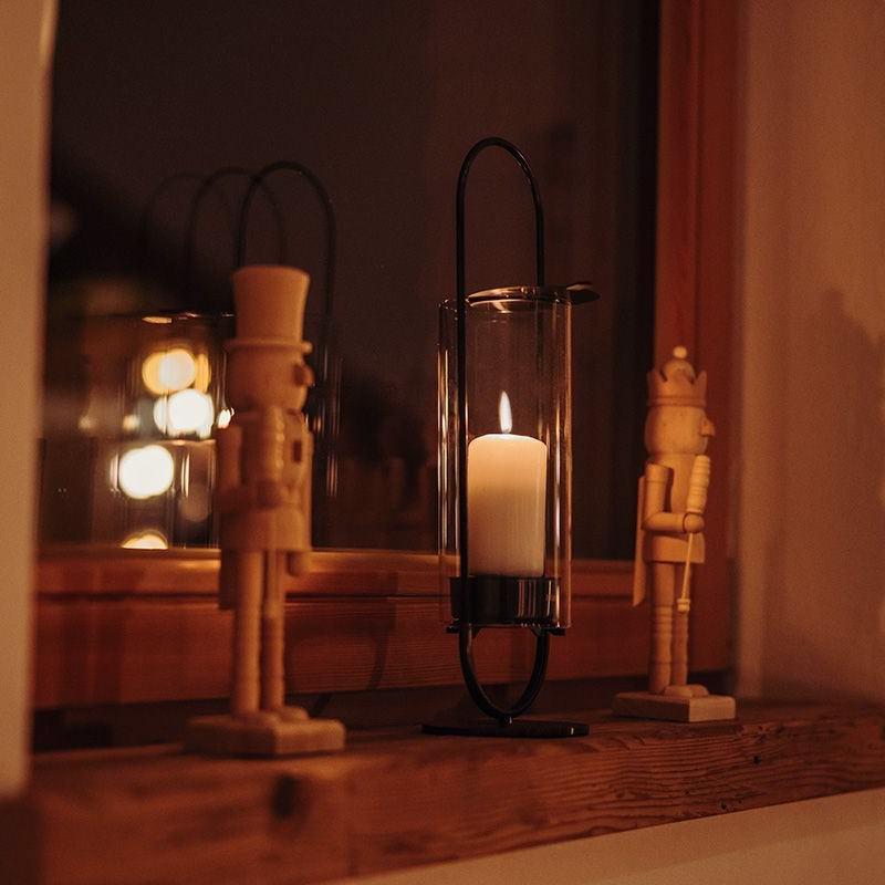 HOEFATS(ホーファッツ) h00271 OVAL CANDLE 55 キャンドルホルダー(シルバー／ブラック)｜ドイツ製 オーバル 本体 ドイツ_12