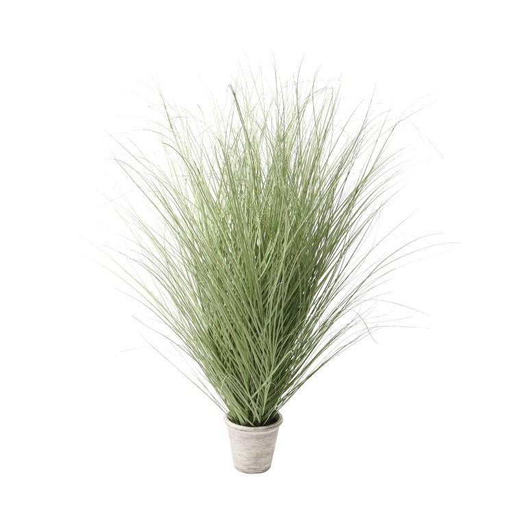 スプレンディッド グラスポット 130cm｜GLA-1526 アーティフィシャルグリーン 人工観葉植物 鉢付きグリーン