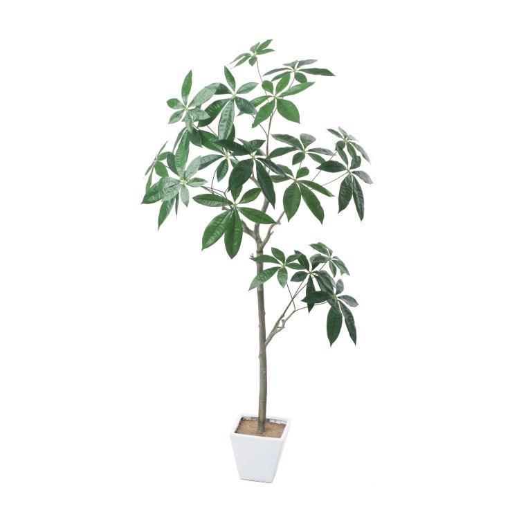 パキラツリー 150cm｜GLA-1546 アーティフィシャルグリーン 人工観葉植物 鉢付きグリーン