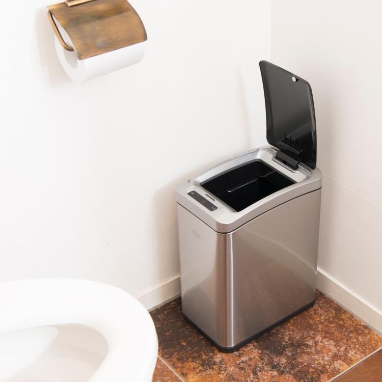 EKO アリュールセンサービン 8L シルバー センサー ステンレス