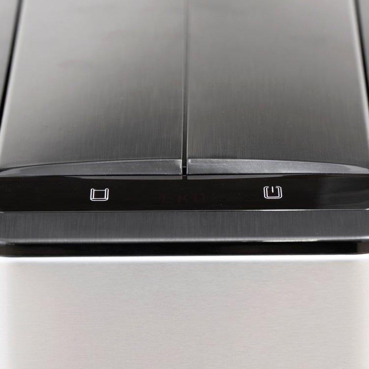 EKO ファントムプロ センサービン18L｜ゴミ箱 2色展開(ブラック/シルバー) ダストボックス センサー ステンレス 軽量 コンパクト ウイルス対策 EK9577-18L_8