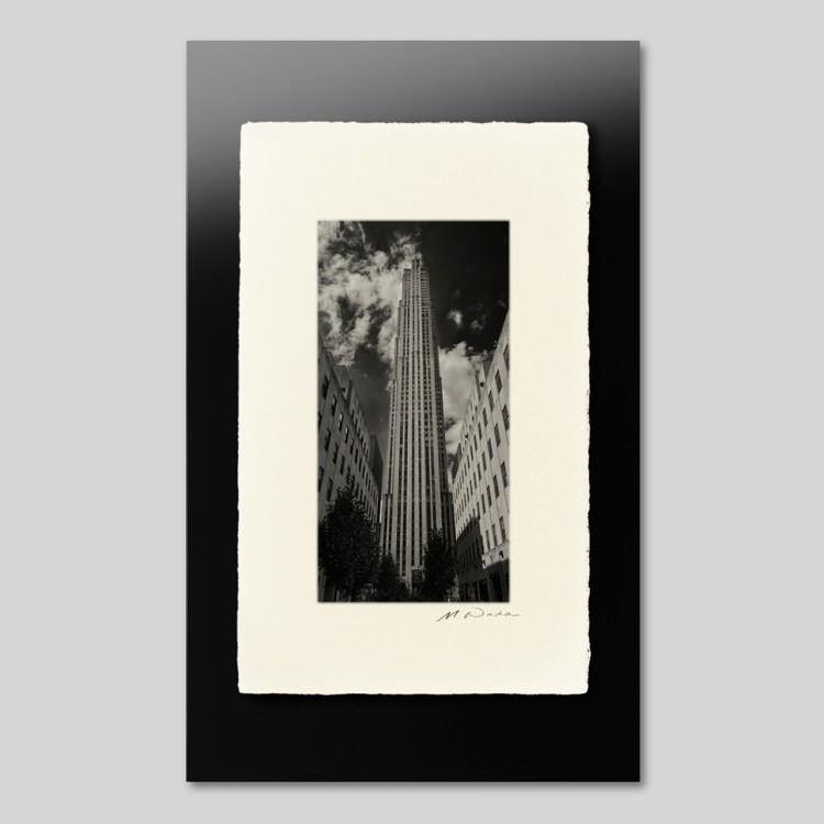 IGREBOW ニューヨーク マンハッタン ロックフェラーセンター アイグレボウ インテリアフォト 越前塗板フレーム Mサイズ モノクローム