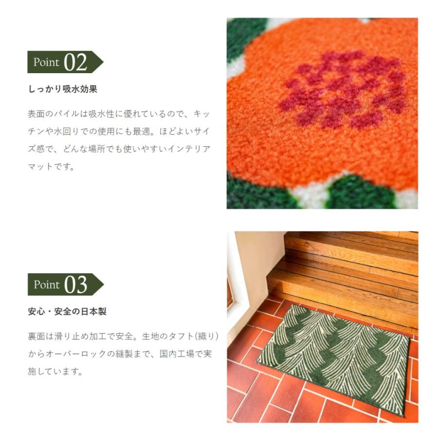 クリーンテックス・ジャパン 玄関マット 室内用 ERI SHIMATSUKA 6