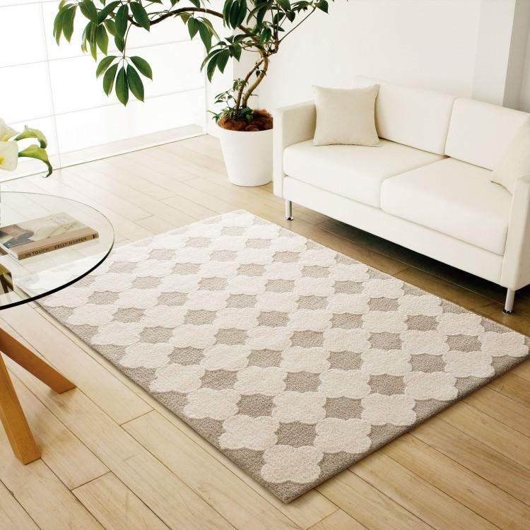 東リ 140×200cm ラグ Slow life 4213 防ダニ 床暖房対応｜おしゃれ