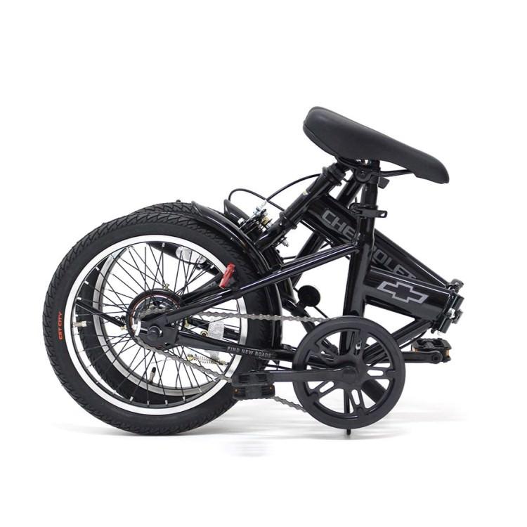 CHEVROLET シボレー 16インチ折畳自転車BK（BAA仕様）MG-CV16BAA-BK 折畳み自転車] CHEVROLET シボレー｜16インチ折畳自転車BK（BAA仕様