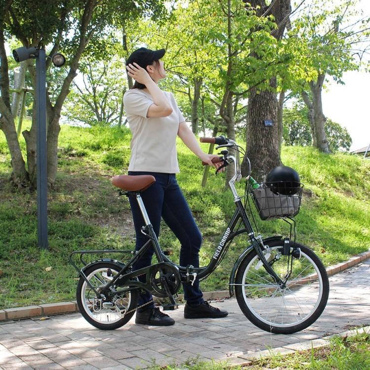 折畳み自転車] FIELD CHAMP フィールドチャンプ｜20×16インチ6段折畳み 