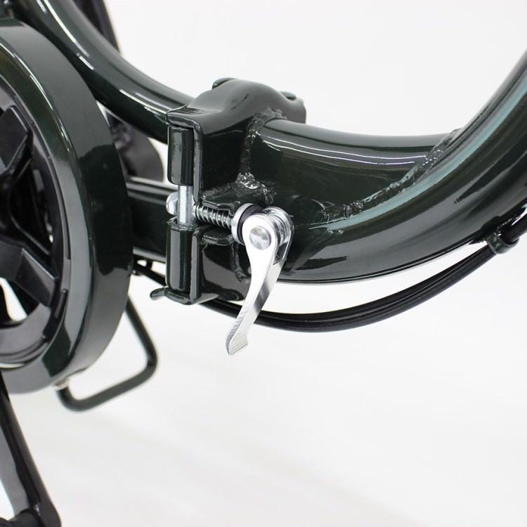 新品23,480円FIELD CHAMP フィールドチャンプ｜20×16インチ6段折畳み自転車GR モスグリーン 折畳み自転車] FIELD CHAMP フィールドチャンプ｜20×16インチ6段折畳み