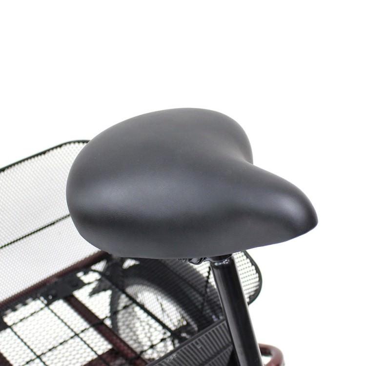5月下旬頃入荷予定 [三輪自転車] ACTIVE PLUS アクティブプラス｜ノーパンク三輪自転車 MG-TRE20APNL ワインレッド 送料無料 (北海道・沖縄・離島別送料)の画像