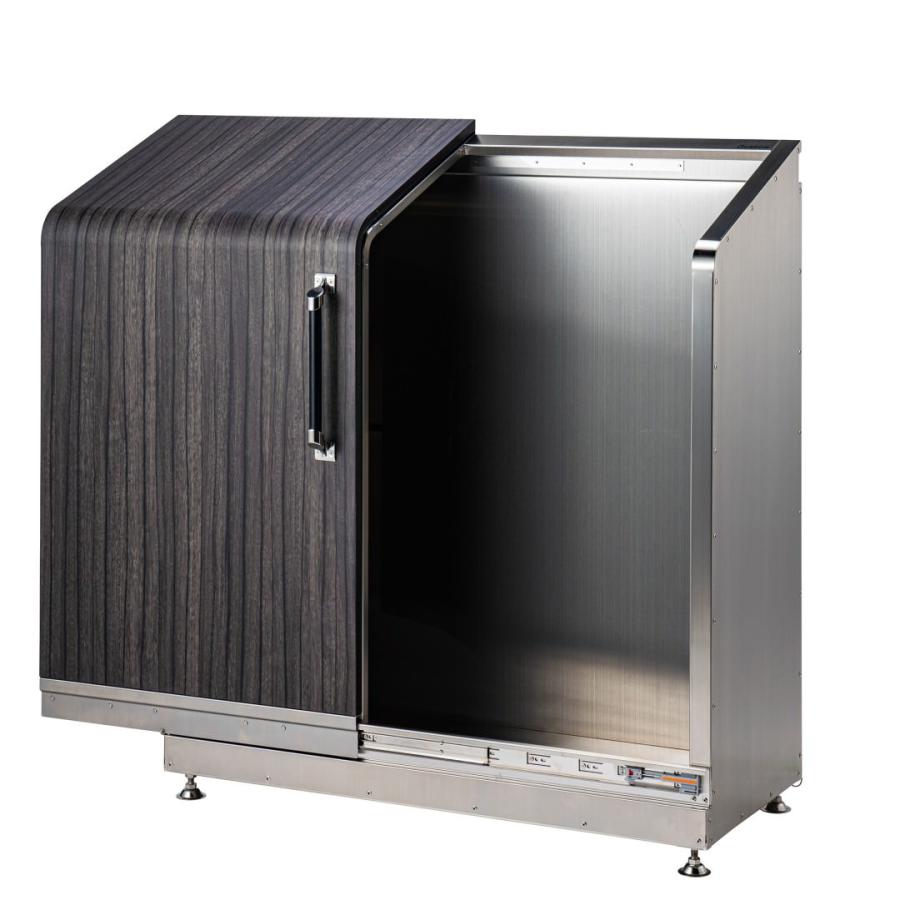 スライドダスポン ハイスリム スタンダードモデル 600L 黒ZAM 12色｜ガーデン 高耐食メッキ鋼板 本体_2