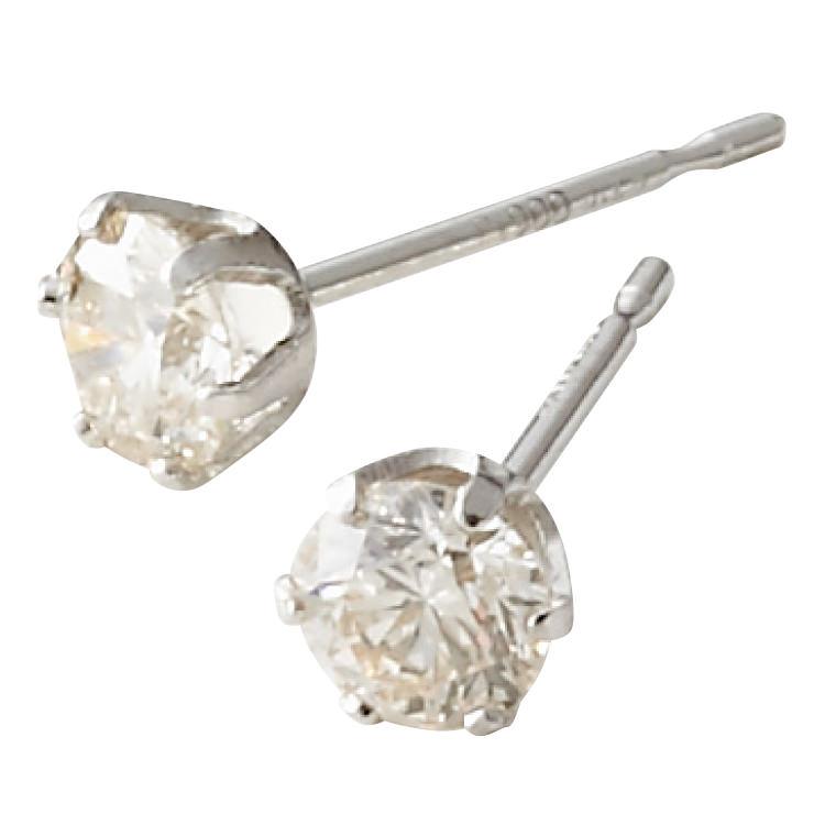 プラチナ台 ダイヤモンドピアス Pt.900 0.5ct ダイヤ ピアス 貴金属 の