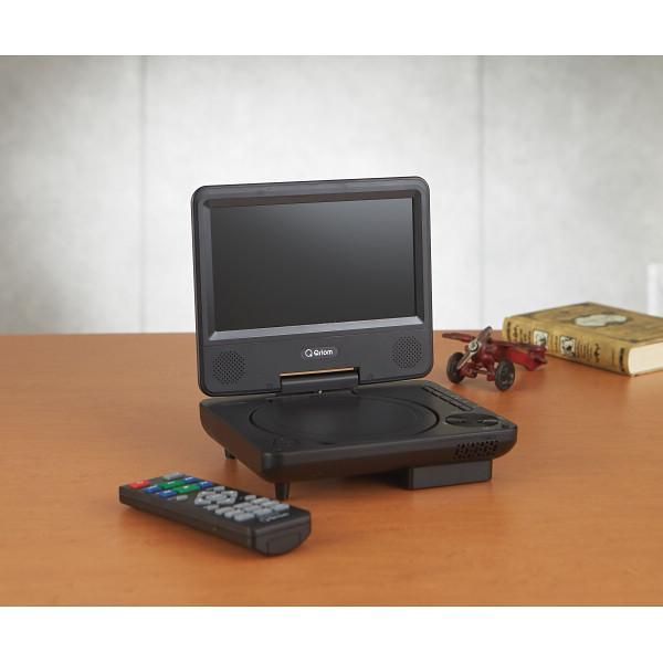 キュリオム ポータブルDVD ブラック DVDプレーヤー 家電 のし ラッピング 包装紙 プレゼント 贈り物 ギフト 贈答用 送料無料の画像