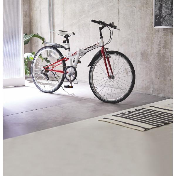 スウィツスポート 26型折畳み自転車 自転車 アウトドア ご自宅用