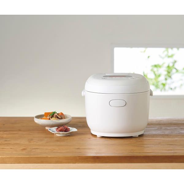 アイリスオーヤマ ジャー炊飯器 5.5合 ホワイト 炊飯器 キッチン 家電