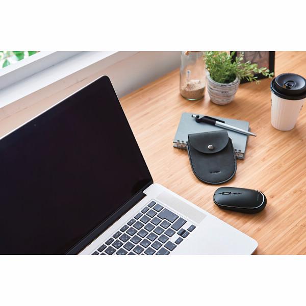 エレコム 薄型マウス BLUETOOTH 4ボタン 充電式 3台接続可能 PC パソコン周辺機器 機器 ご自宅用 プレゼント 贈り物 ギフト 贈答用 カタログギフト 送料無料の画像