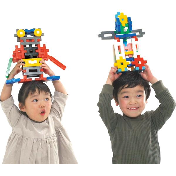 GAKKENニューブロック オールスターズDX 体験キット付 おもちゃ 知育玩具 ベビー キッズ のし ラッピング 包装紙 プレゼント 贈り物 ギフト 贈答用 送料無料の画像