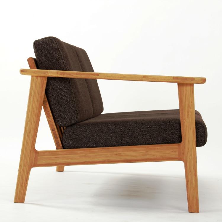 期間限定！ポイント大増量中！Cソファ 2.5人掛け レザータイプ C SOFA 2.5P TC-S25 TEORI テオリ 竹集成材で作った倉敷の美しい竹家具 カバーリング 本革_2