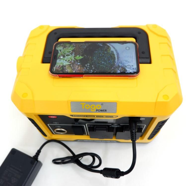 ポータブル電源ADVANCE1000 TogoPower ポータブル電源1000wタイプ ADVANCE 1000 1台（直送品