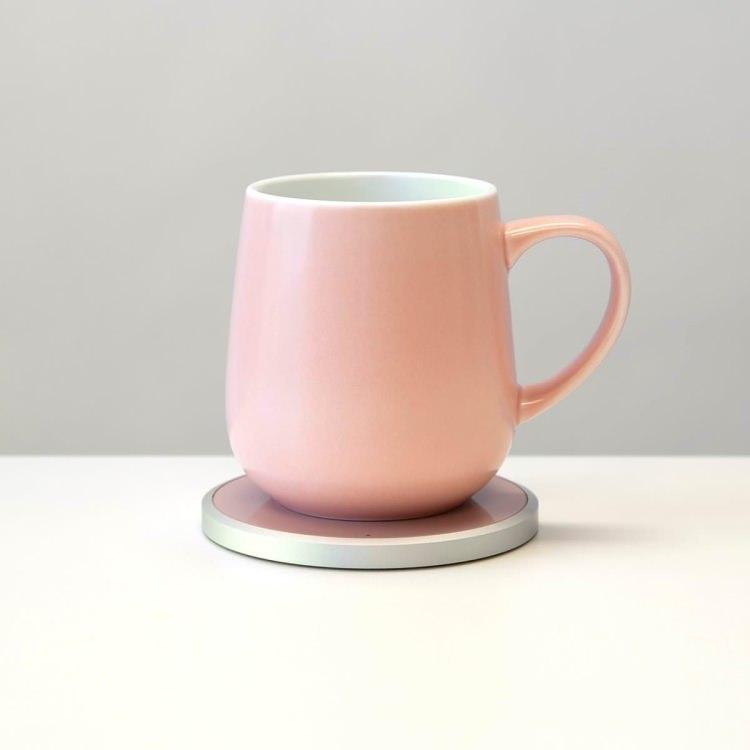 Ui Mug ウィマグ カップケーキピンク｜セルフヒーティング ワイヤレス 