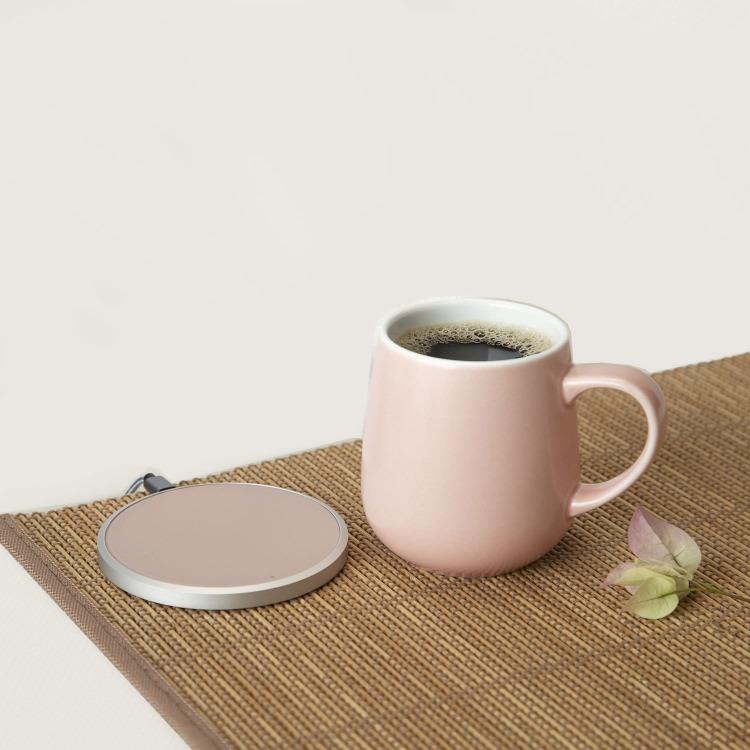 Ui Mug ウィマグ カップケーキピンク｜セルフヒーティング ワイヤレス 