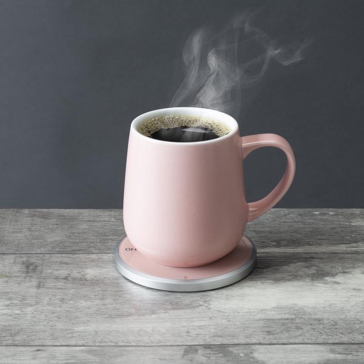 Ui Mug ウィマグ カップケーキピンク｜セルフヒーティング ワイヤレス 