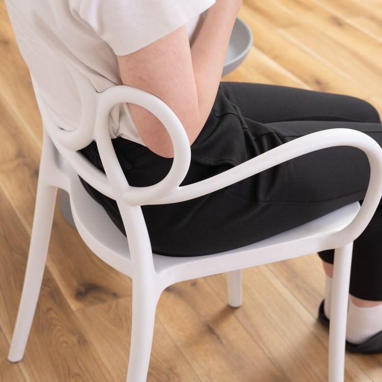 海外激安通販サイト 東谷 AZUMAYA パルネチェア ホワイト 4脚セット チェア 椅子 デザインファニチャー インテリア リビング ダイニング ファニチャー デザイン家具