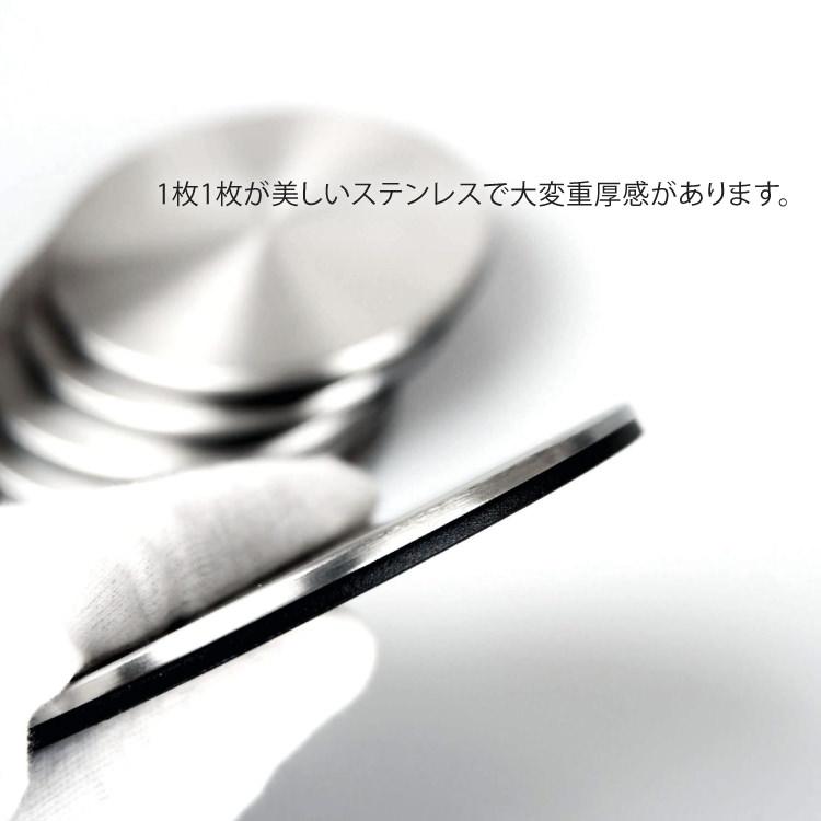 ZACK コースターとスタンド 6枚セット コースター ホルダー付き バー