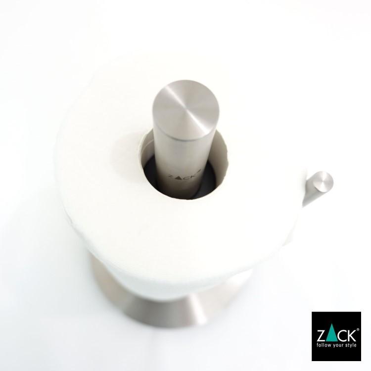 キッチンペーパーホルダー ロールホルダー キッチンタオル キッチンペーパー スタンド 置き型 ドイツ ステンレス ZACK 20707 LINGO HLの画像