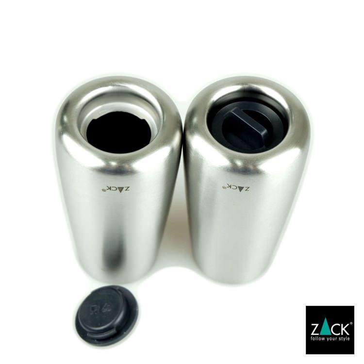 ZACK ソルト＆ペッパーセット 塩こしょう 容器 ペッパー ソルト