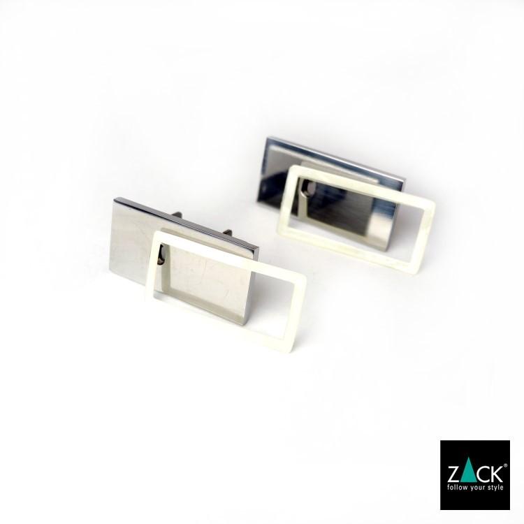 ZACK 接着用ブラケット 鏡面 ブラケット パーツ 部品 棚受け金具