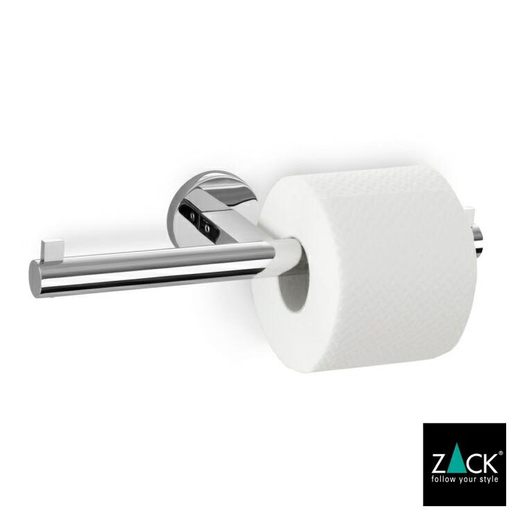 トイレットペーパーホルダー ダブル 2連 ロールホルダー ペーパーホルダー トイレ用品 壁付けタイプ DIY ドイツ ステンレス ZACK 40052 SCALA MP_18