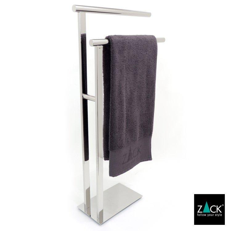 ZACK タオルスタンド ダブル 2連 二段 タオルラック タオル掛け タオル