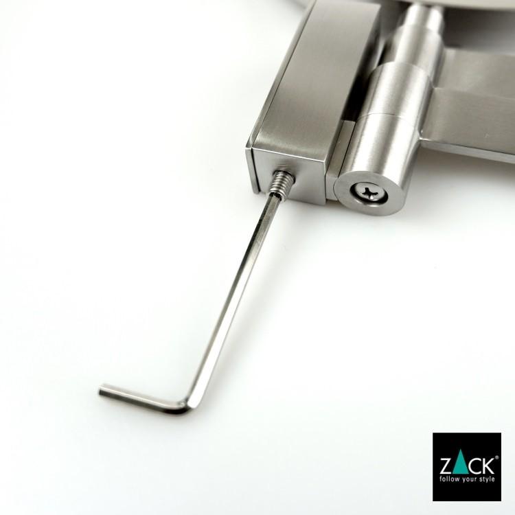 ZACK ウォールミラー等倍/3倍 両面鏡 鏡 化粧鏡 卓上ミラー コスメ