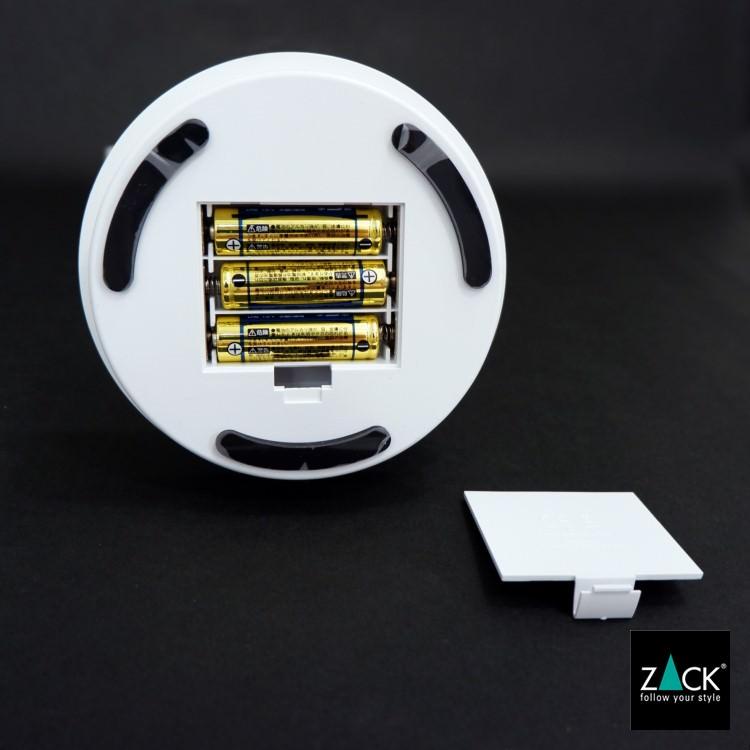 LED メイクアップミラー 5倍拡大 片面鏡 鏡 ホワイト 化粧鏡