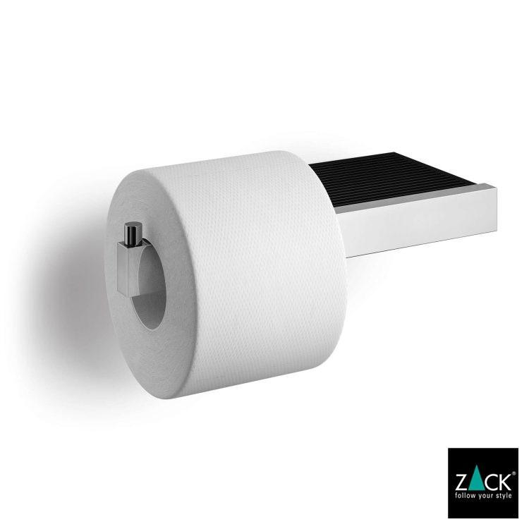 ZACK トイレットペーパーホルダー トレイ付き ロールホルダー ペーパー
