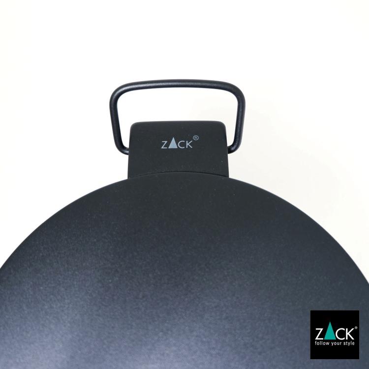 ペダルビン ペーパーバスケット ゴミ箱 サニタリーボックス 蓋付き トイレ 洗面 黒 ホテル ドイツ ステンレス ZACK 40436 VASCAの画像