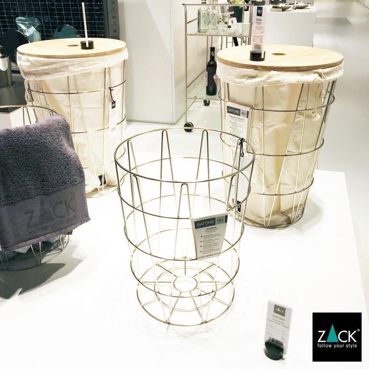 ZACK ペーパーバスケット ゴミ箱 ごみばこ ダストボックス 屑かご