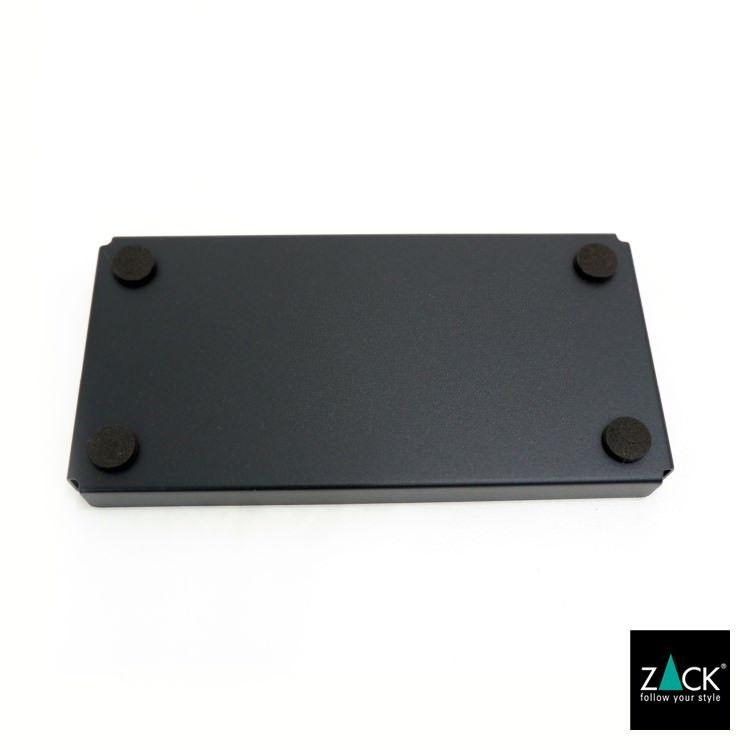 ZACK ザック トレイ ステンレス トレー お盆 ☆超美品 ZACK トレイ ブラック 黒 トレー 丸 お盆 小物置き 卓上 収納
