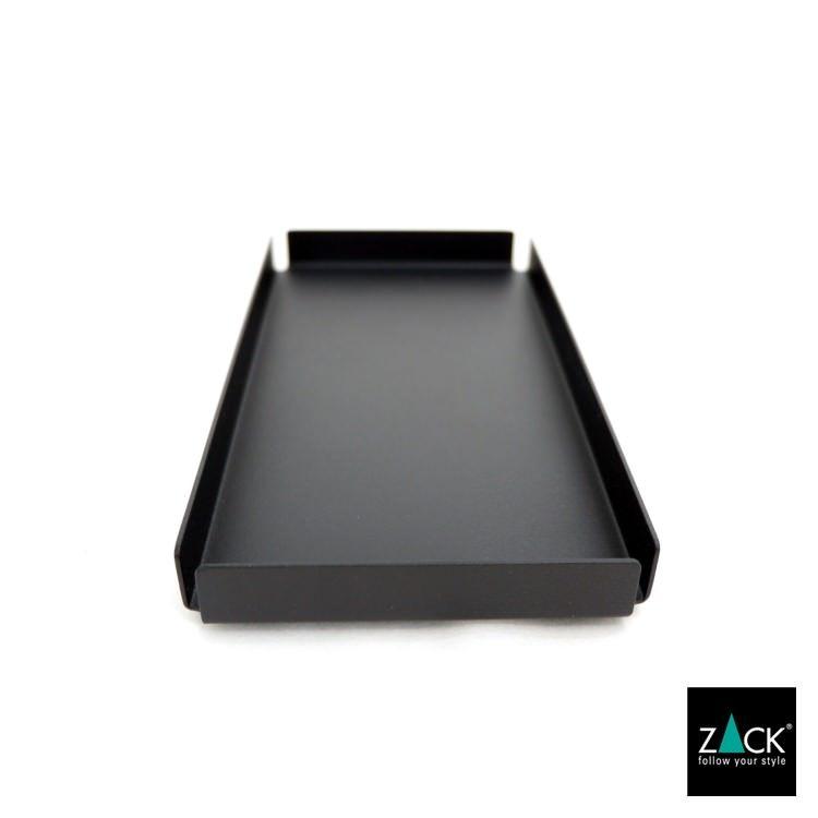 ZACK トレイ S ブラック トレー カルトン 平皿 お盆 小物入れ 小物置き