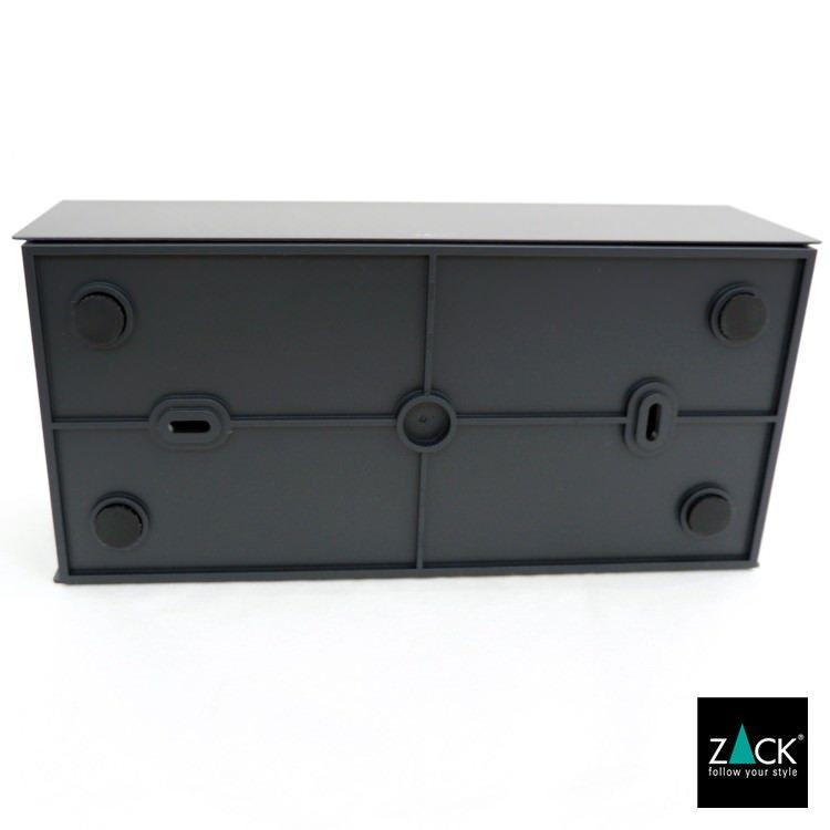 ZACK ティッシュボックス ブラック ティッシュケース ペーパータオル