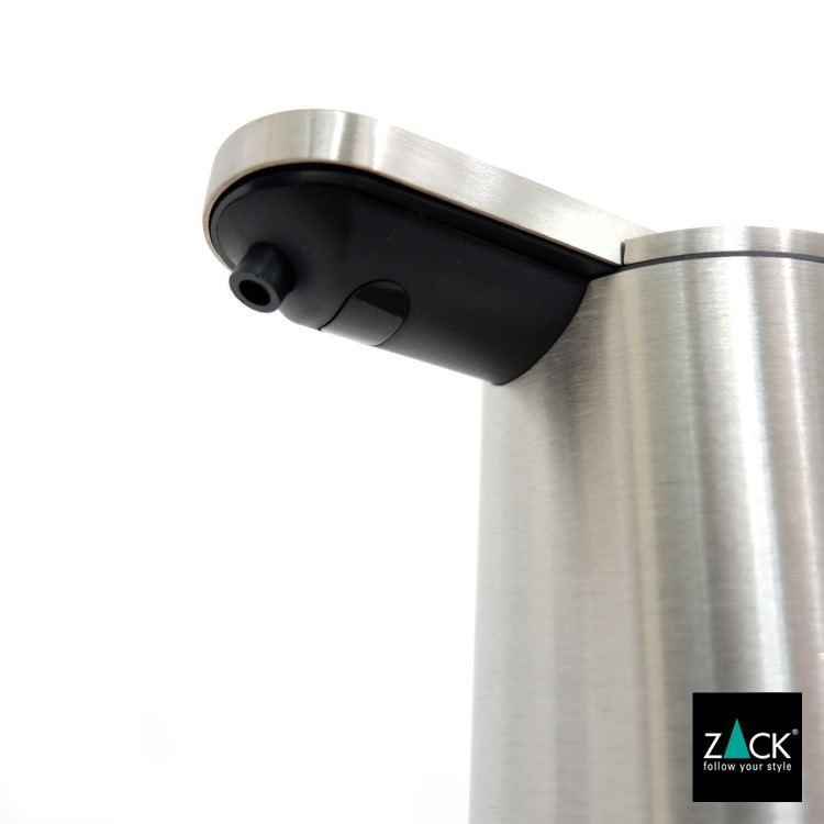 センサー ソープディスペンサー 200ml タッチレス 電動 自動 卓上 詰め替え ボトル リキッドタイプ 液体ソープ ドイツ ステンレス ZACK 40542 TERVO HLの画像