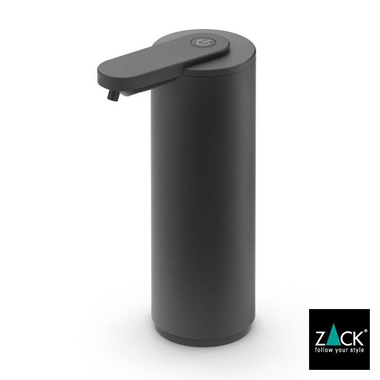 ZACK センサー ソープディスペンサー 200ml ブラック タッチレス 電動