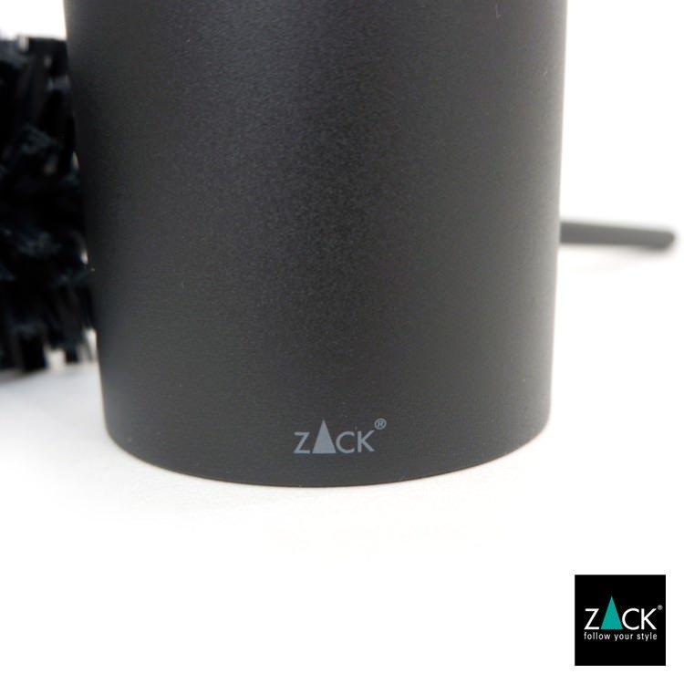 期間限定！ポイント10倍！トイレブラシ セット ブラック ブラシスタンド ブラシホルダー スリム トイレ用品 ドイツ ステンレス ZACK 40571 LINEA