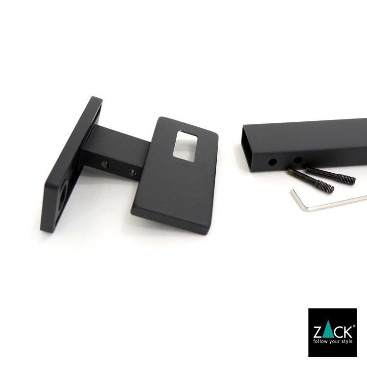 ZACK タオルホルダー ブラック タオルレール タオル掛け タオル