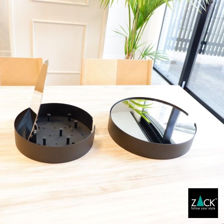 ZACK ミラー付きキーキャビネットL 壁付けタイプ DIY 鏡 ウォール